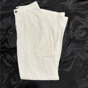 white cargos